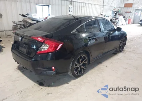 2020 Honda Civic Sport z USA, uszkodzony, nr VIN 2HGFC2F81LH503922